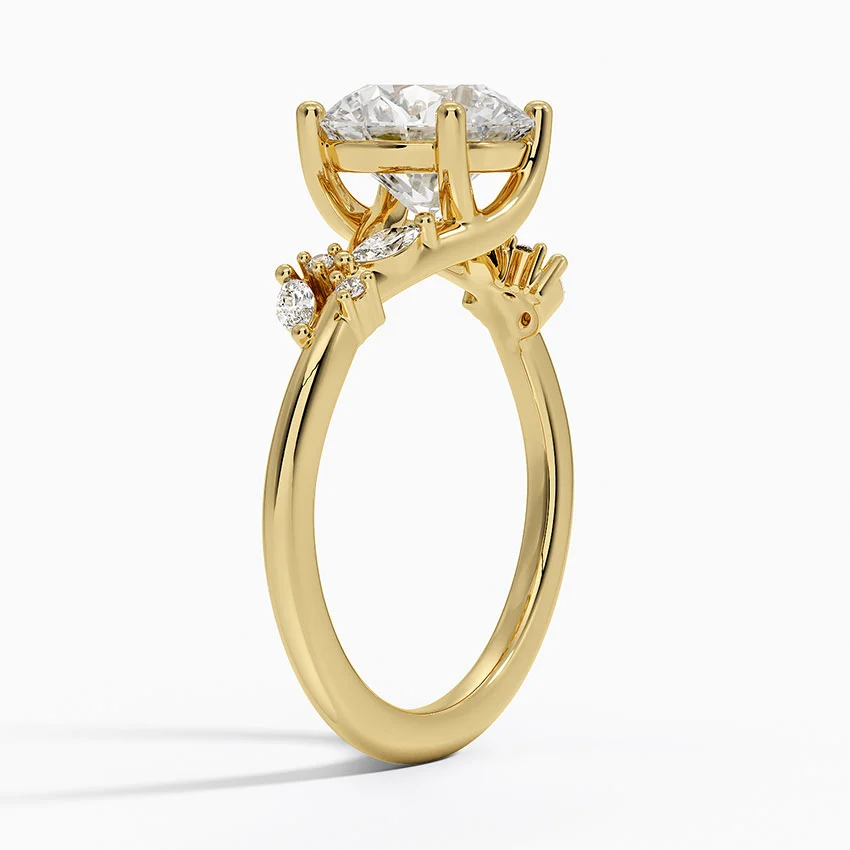 Serena Moissanite Engagement Ring