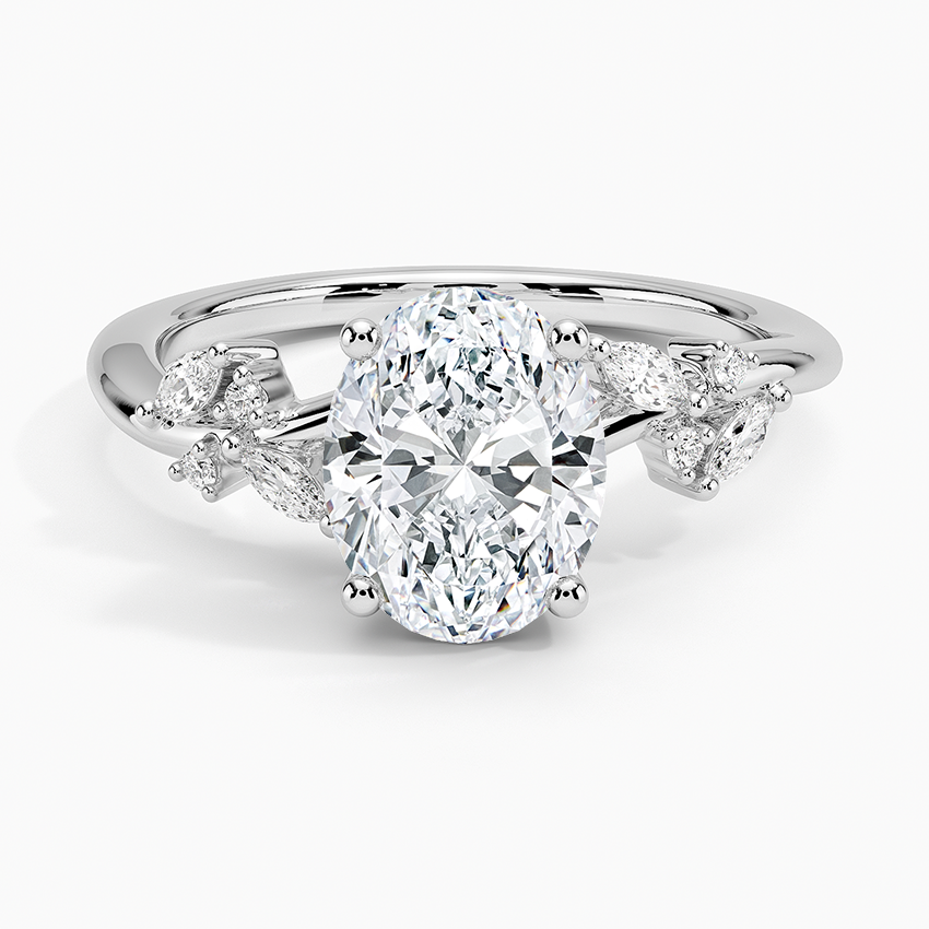 Serena Moissanite Engagement Ring