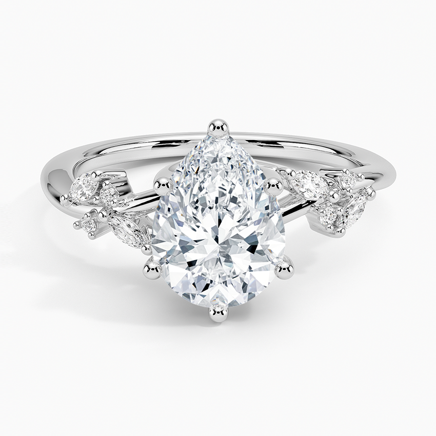 Serena Moissanite Engagement Ring