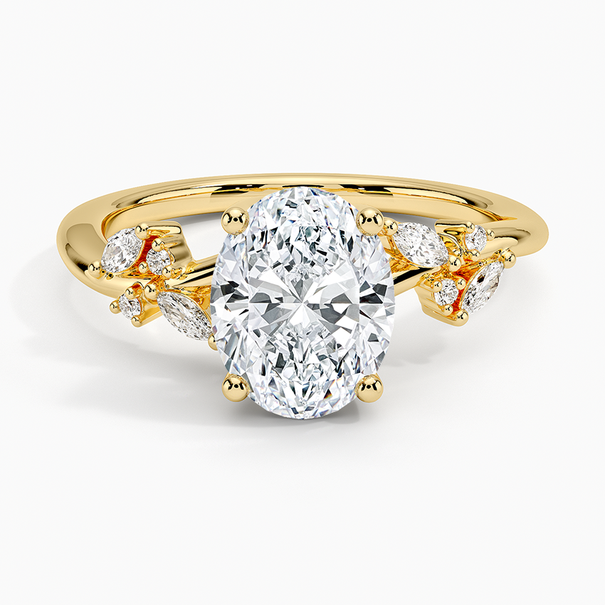 Serena Moissanite Engagement Ring