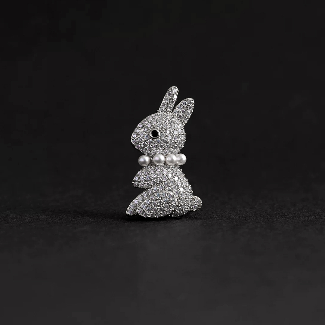 Rabbit Brooch