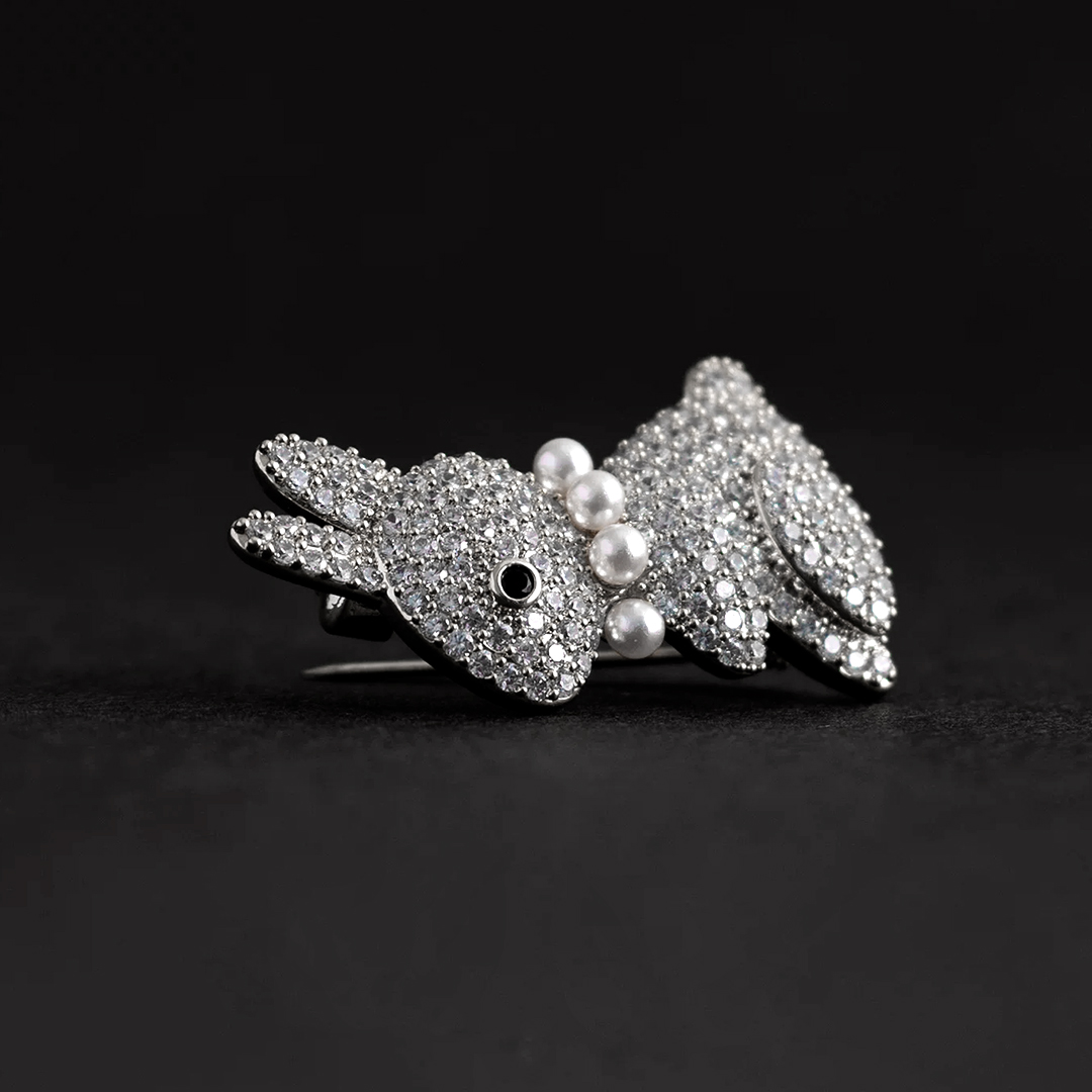 Rabbit Brooch