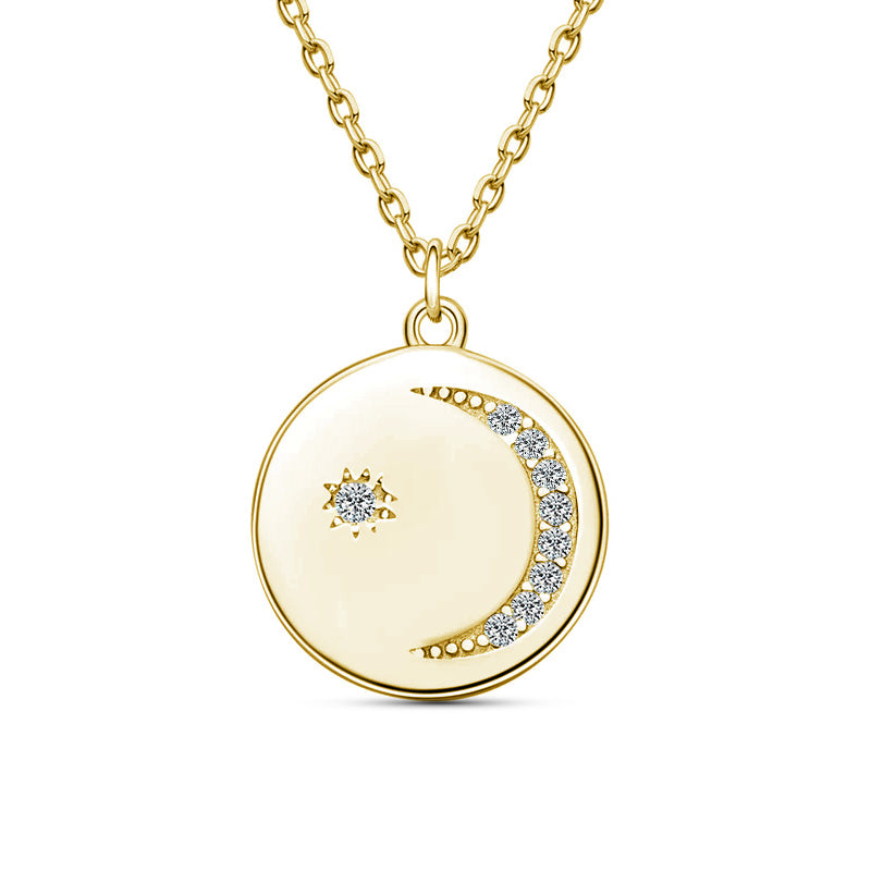 Artemis Moissanite Pendant-VOOGME
