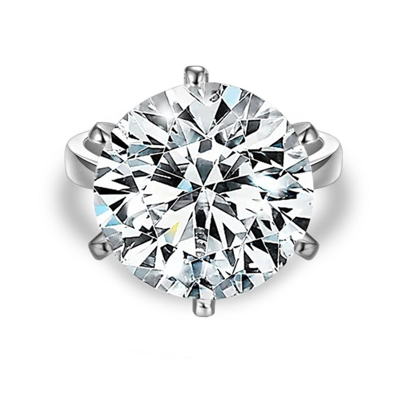 Luxury Moissanite Engagement Ring-VOOGME