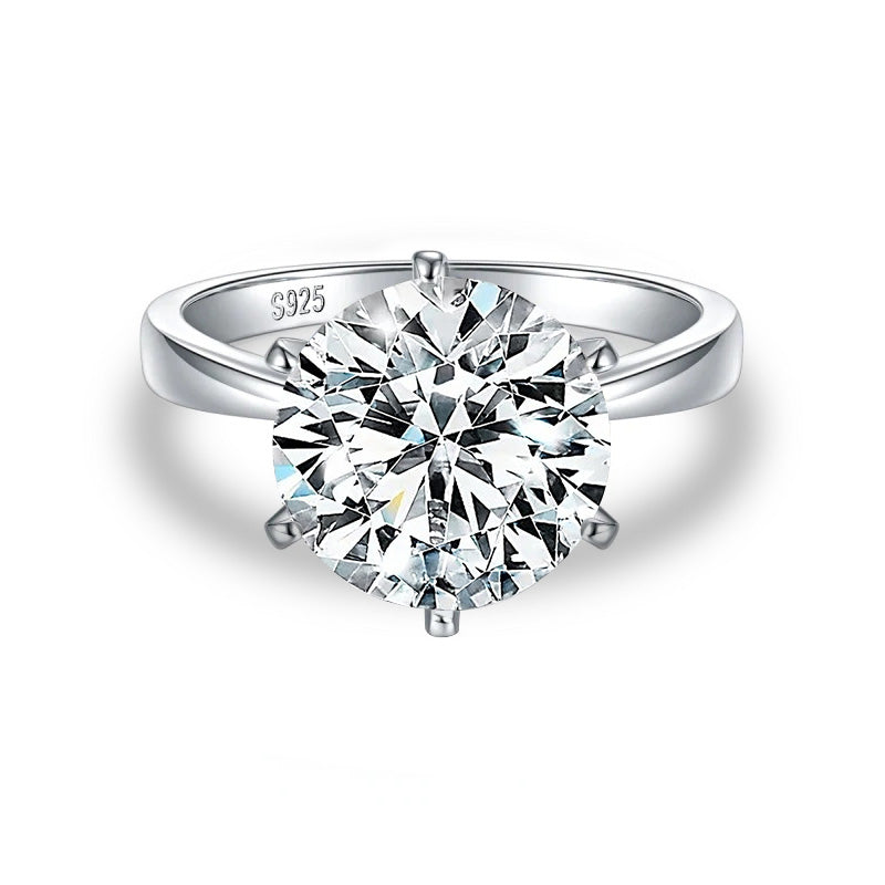 Luxury Moissanite Engagement Ring-VOOGME