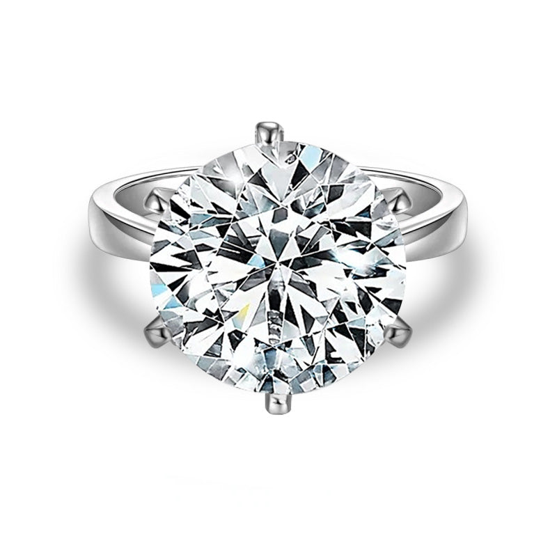 Luxury Moissanite Engagement Ring-VOOGME
