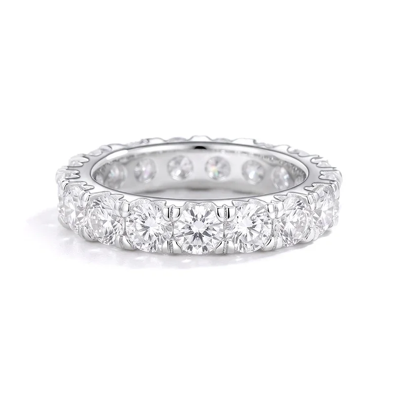 Round Moissanite Wedding Band (2.0 ct. tw.)