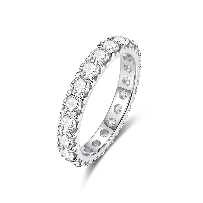 Round Moissanite Wedding Band (2.0 ct. tw.)