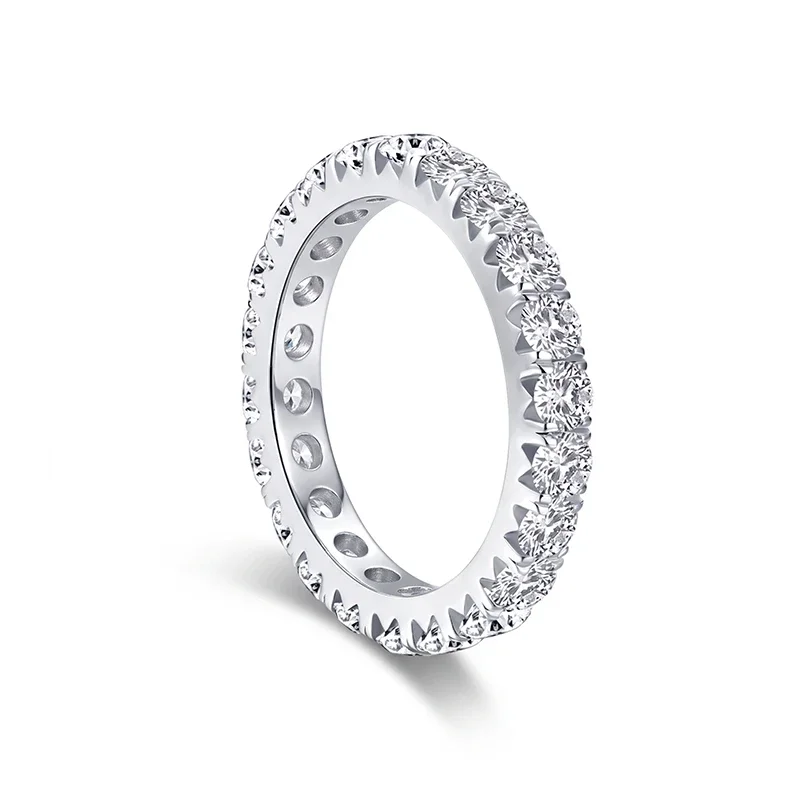 Round Moissanite Wedding Band (2.0 ct. tw.)