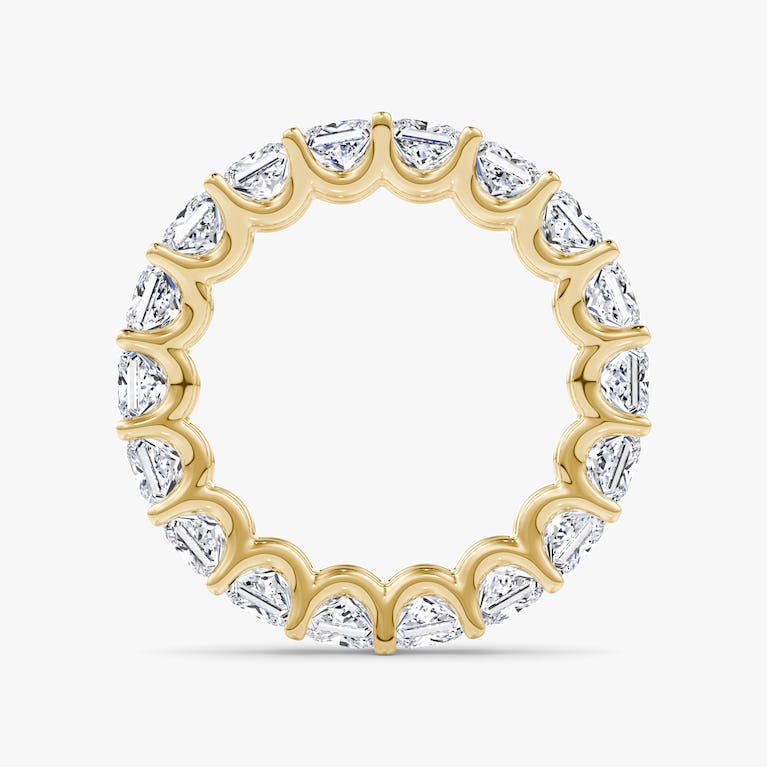 Bague Eternity Moissanite Wedding Band-VOOGME