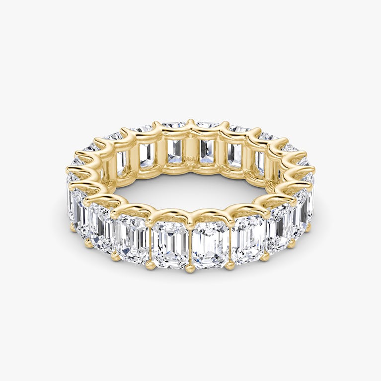 Bague Eternity Moissanite Wedding Band-VOOGME