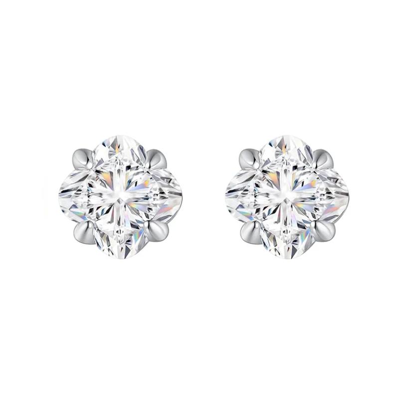 Julian Clover Moissanite Stud Earrings