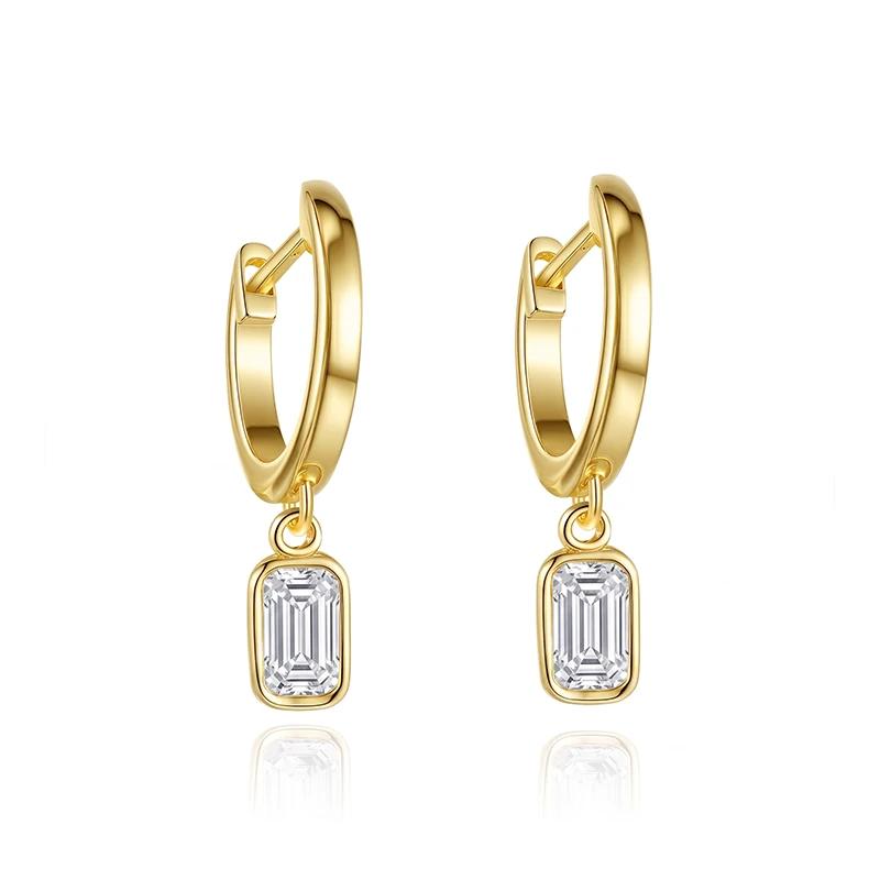 Multi-Shape Moissanite Drop Earrings (1.0 ct.tw.)