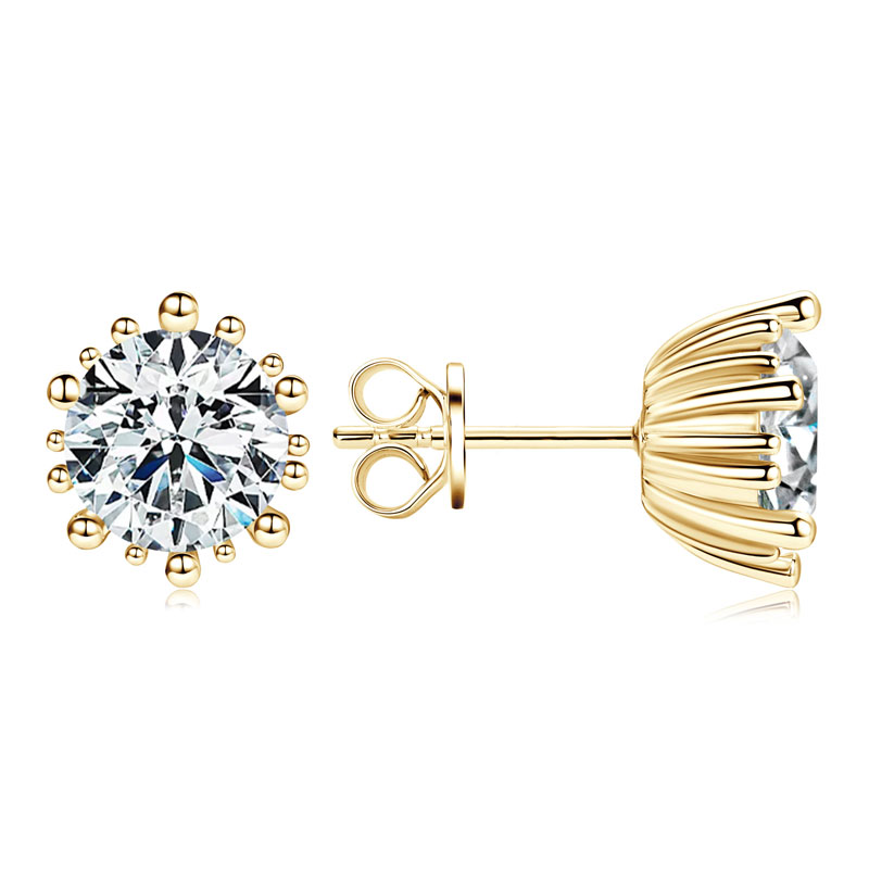 Fireworks Moissanite Stud Earrings (4.0 ct.tw.)