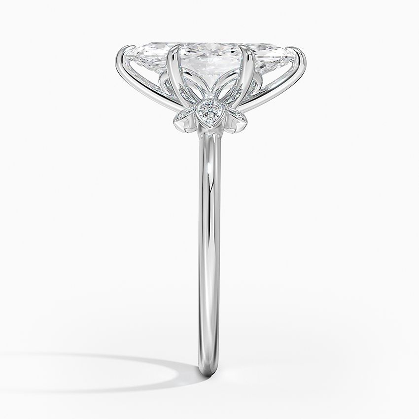 Elena Moissanite Engagement Ring