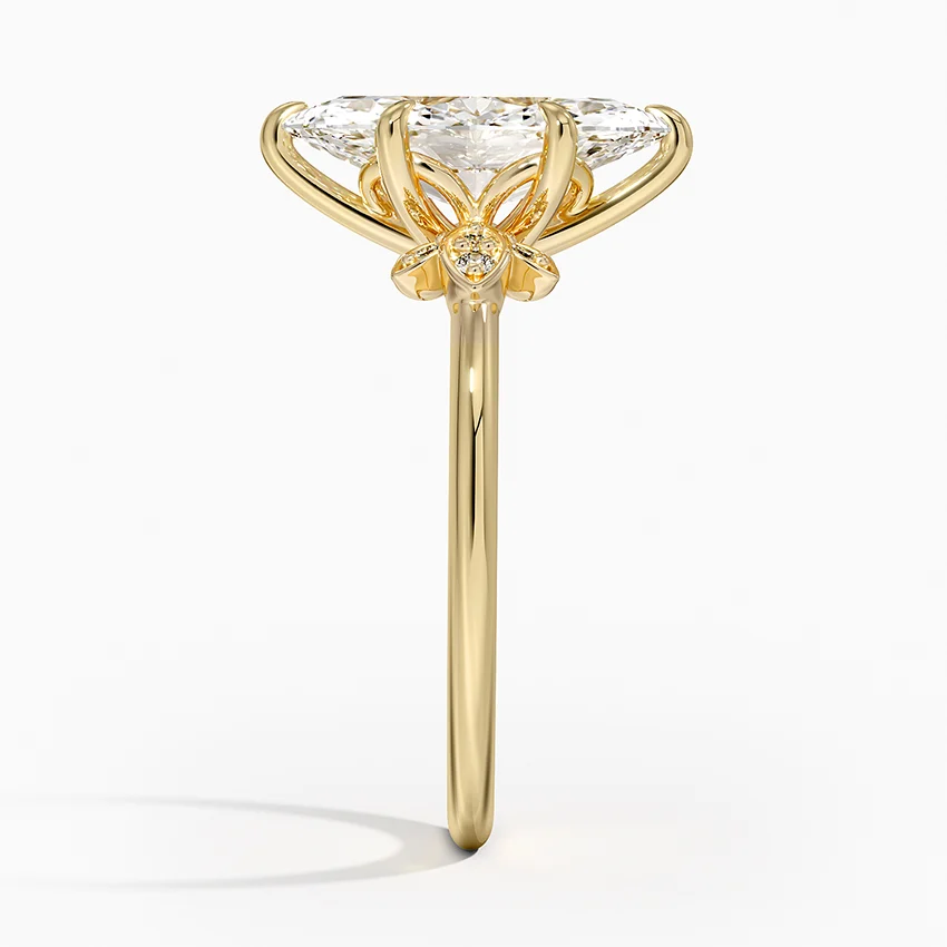 Elena Moissanite Engagement Ring