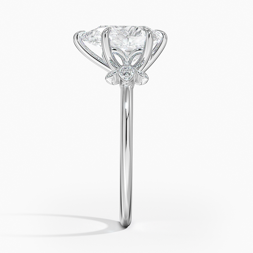 Elena Moissanite Engagement Ring