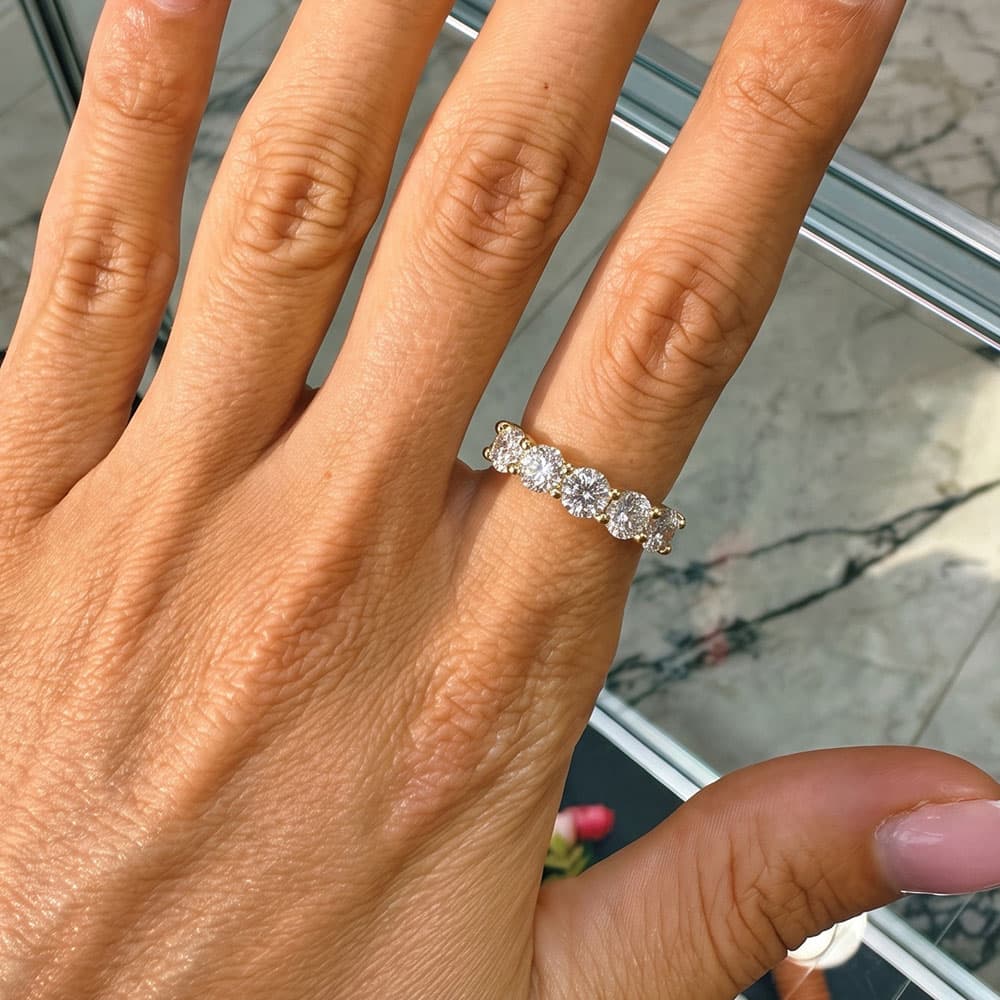 Embrace Moissanite Wedding Band (1.5 ct.tw.)