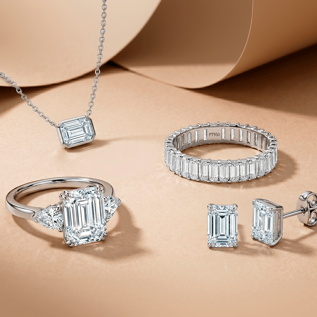 Emerald Cut Rings