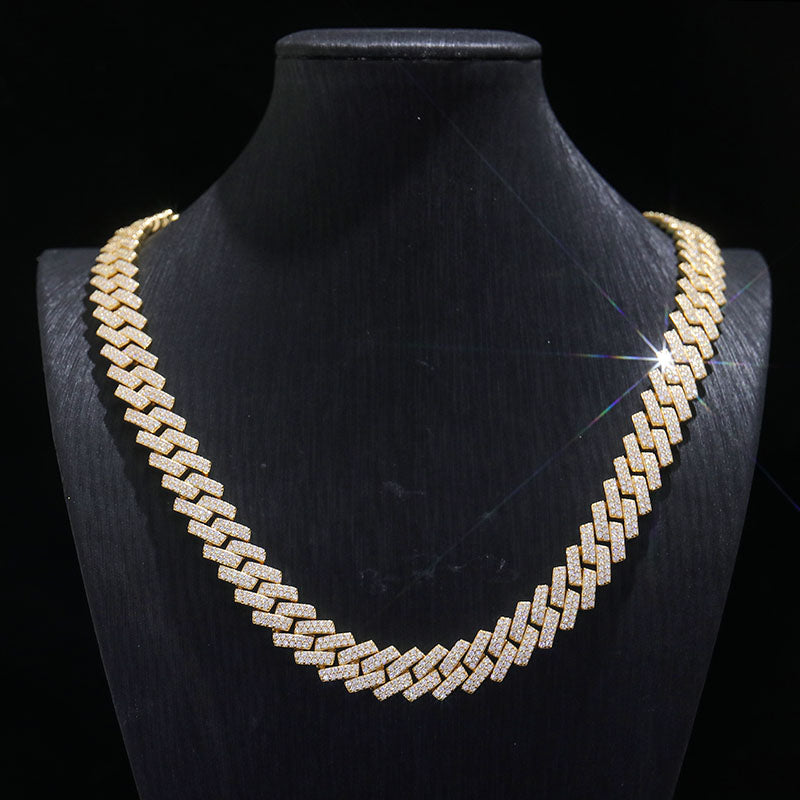 Cuba Moissanite Chain-VOOGME