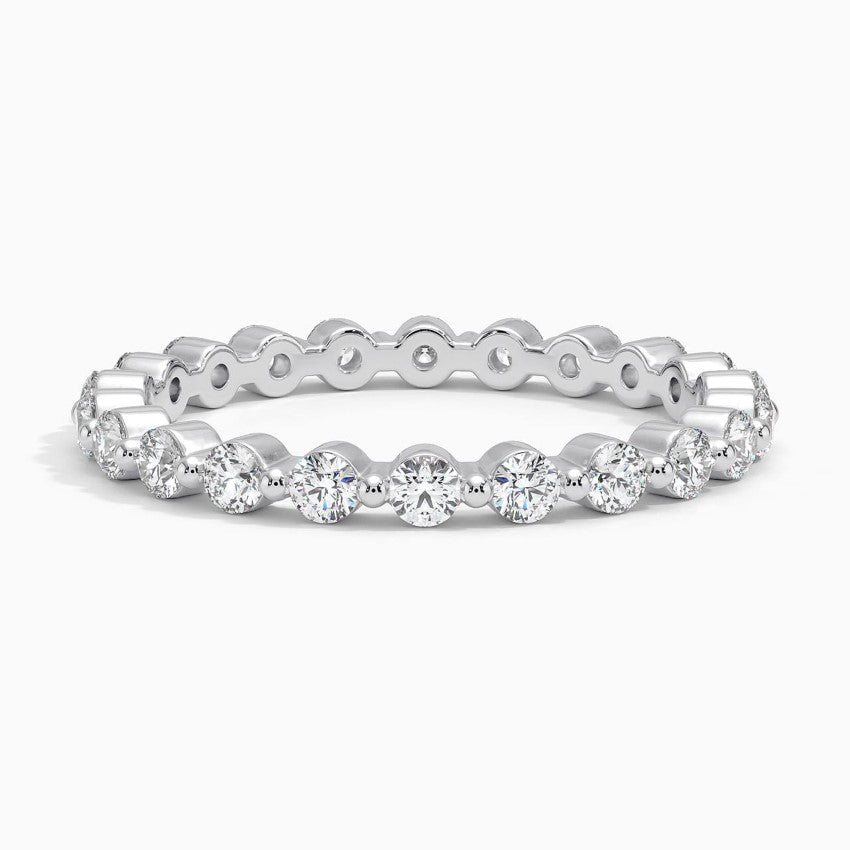 Merle Eternity Moissanite Band-VOOGME