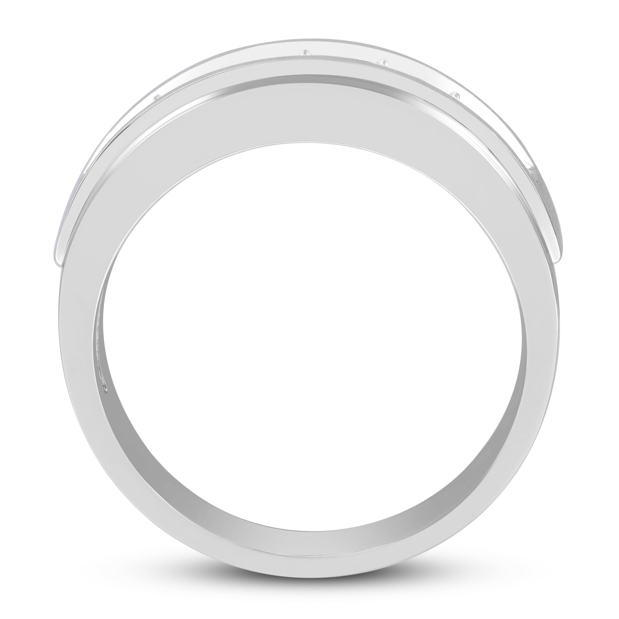 Raphael Men's Moissanite Wedding Band-VOOGME