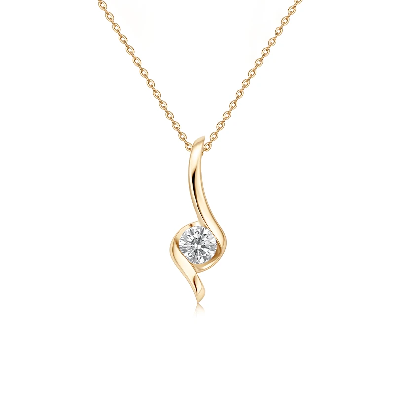 Dana Luxury Moissanite Pendant