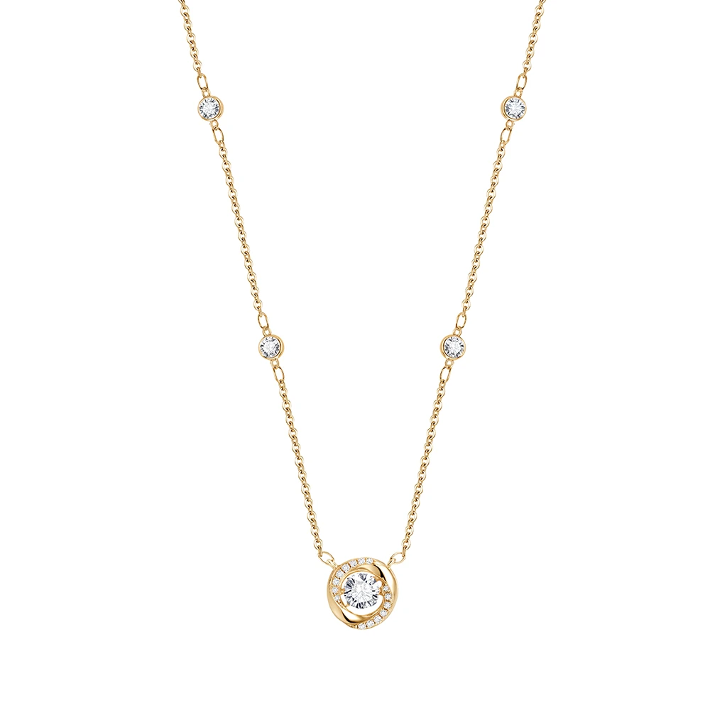 Beating Heart Moissanite Necklace