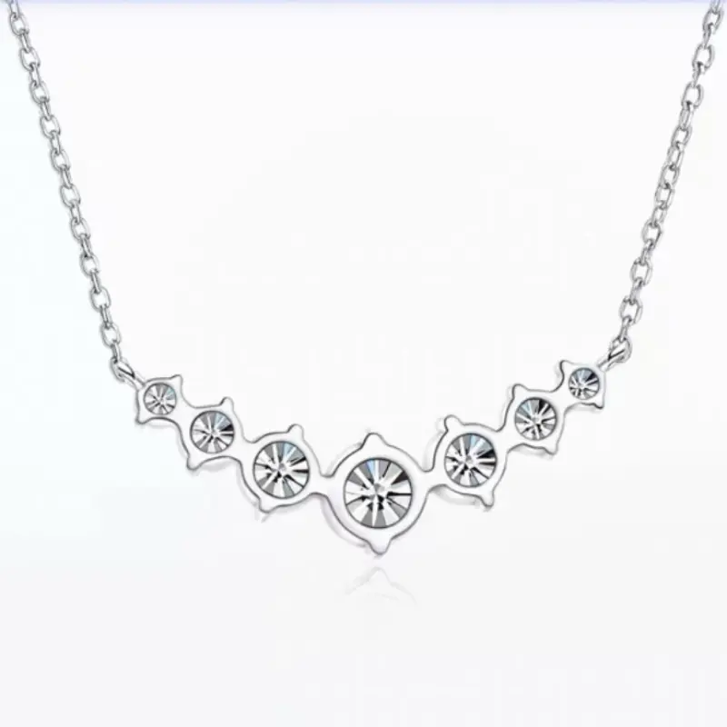 Classic Smile Moissanite Necklace