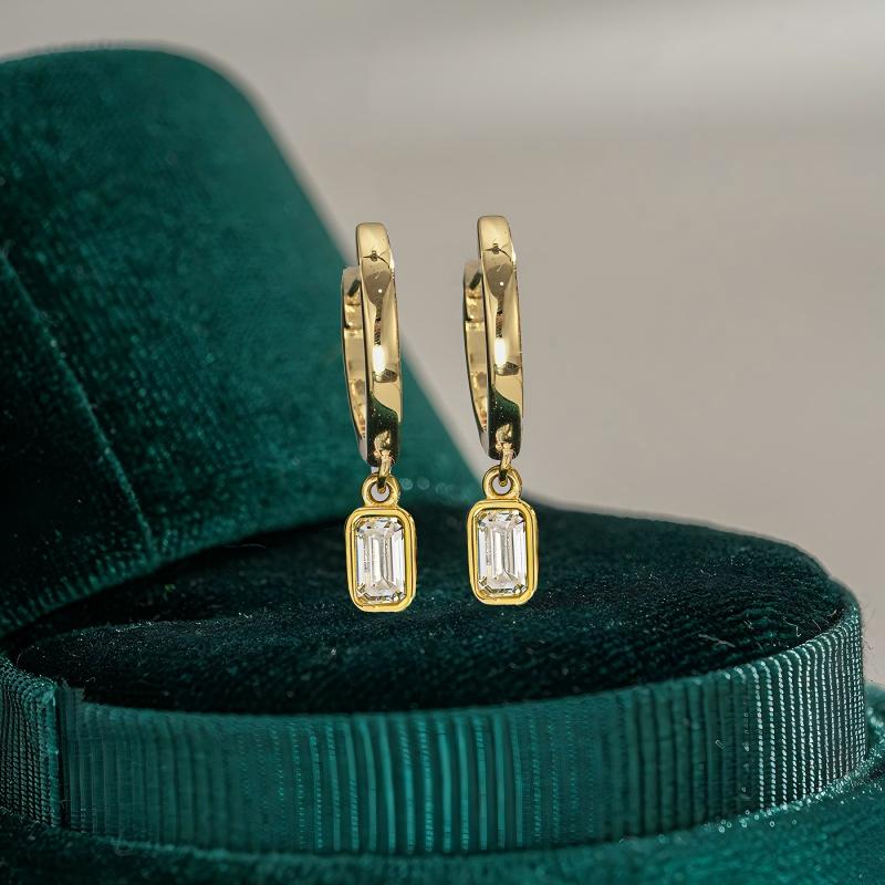 Multi-Shape Moissanite Drop Earrings (1.0 ct.tw.)