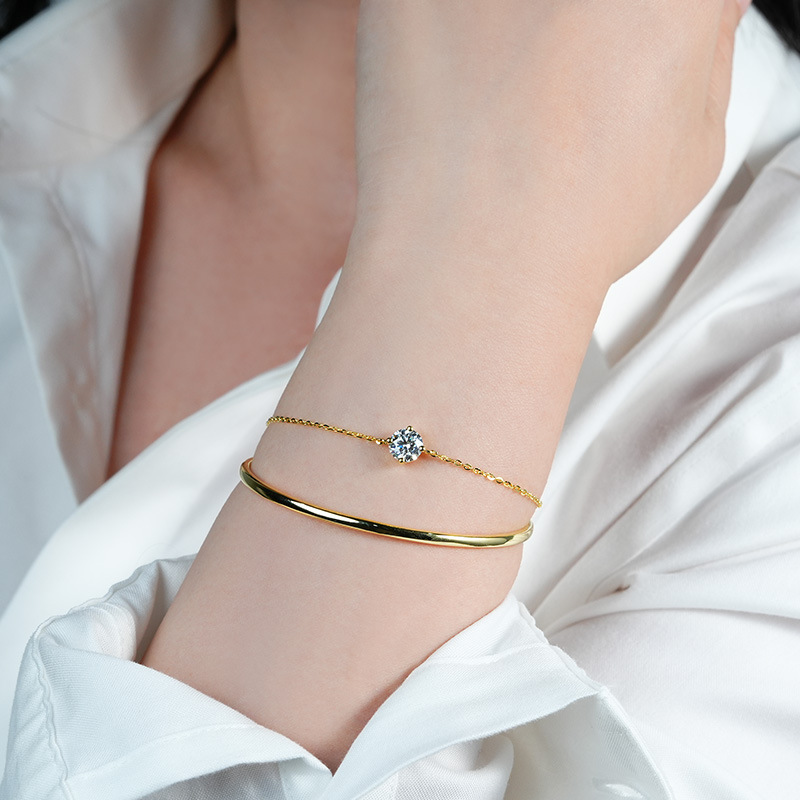 Leach Moissanite Bracelet