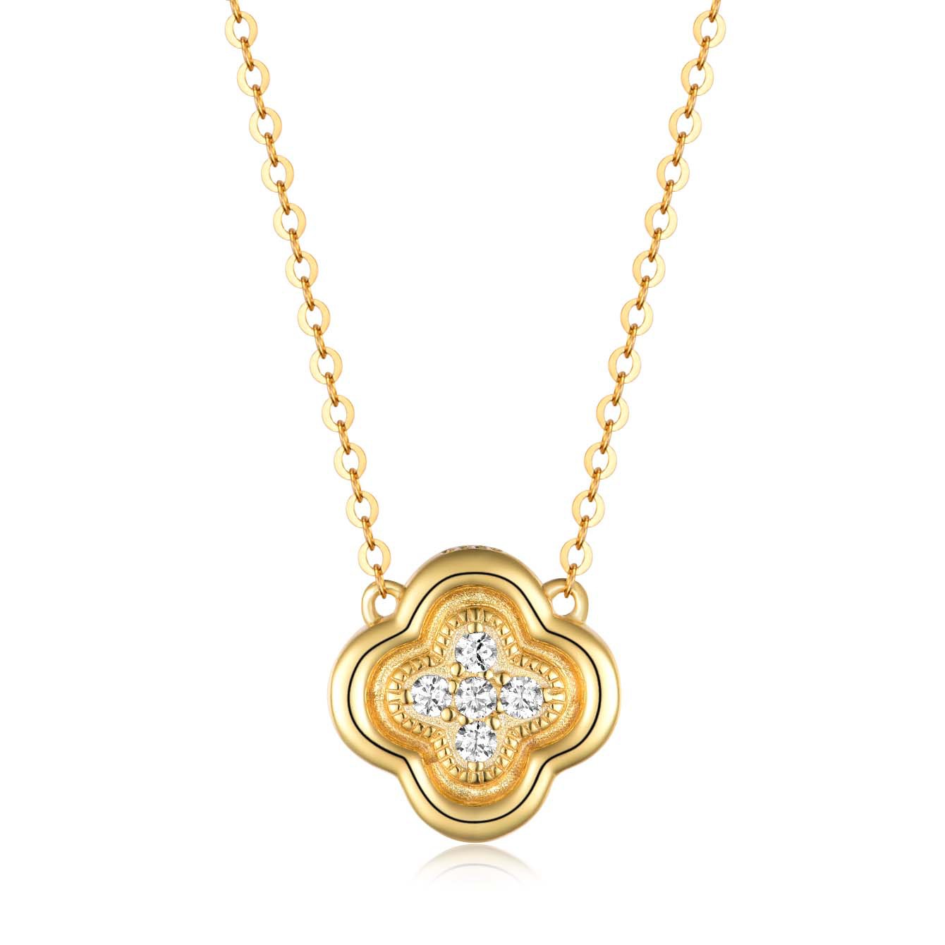 Eternal Luck Moissanite Necklace