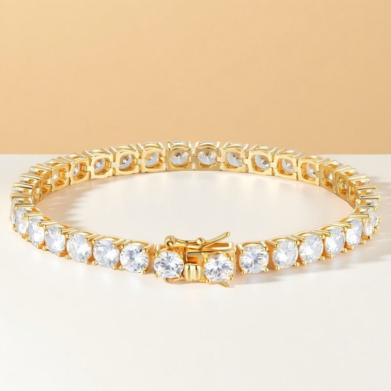 4mm Sparkling Tennis Bracelet