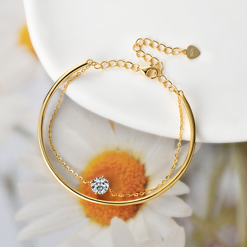 Leach Moissanite Bracelet