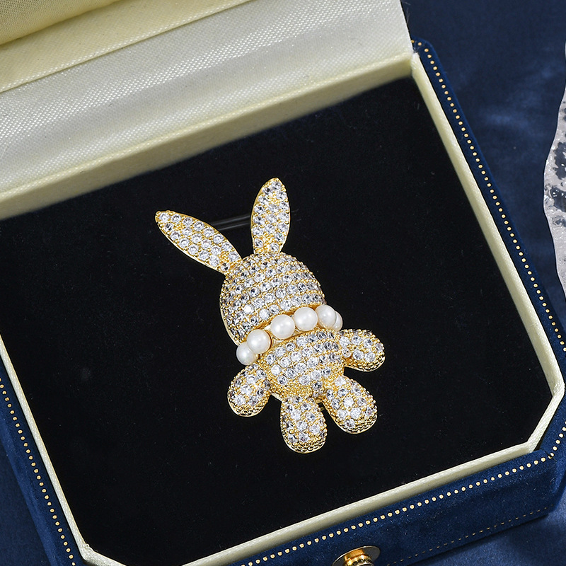 Rabbit Brooch