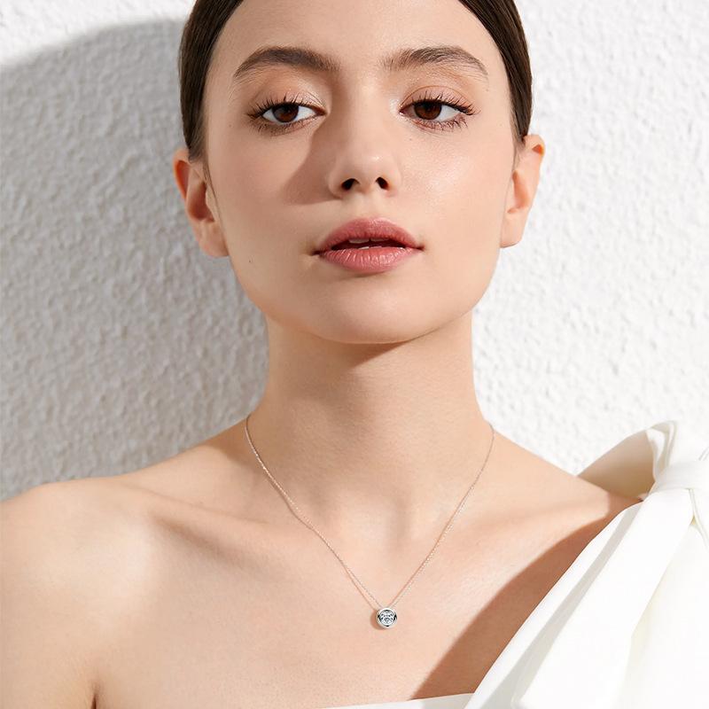 Noel Bubble Moissanite Necklace-VOOGME