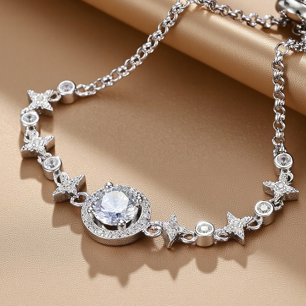Starlink Moissanite Bracelet