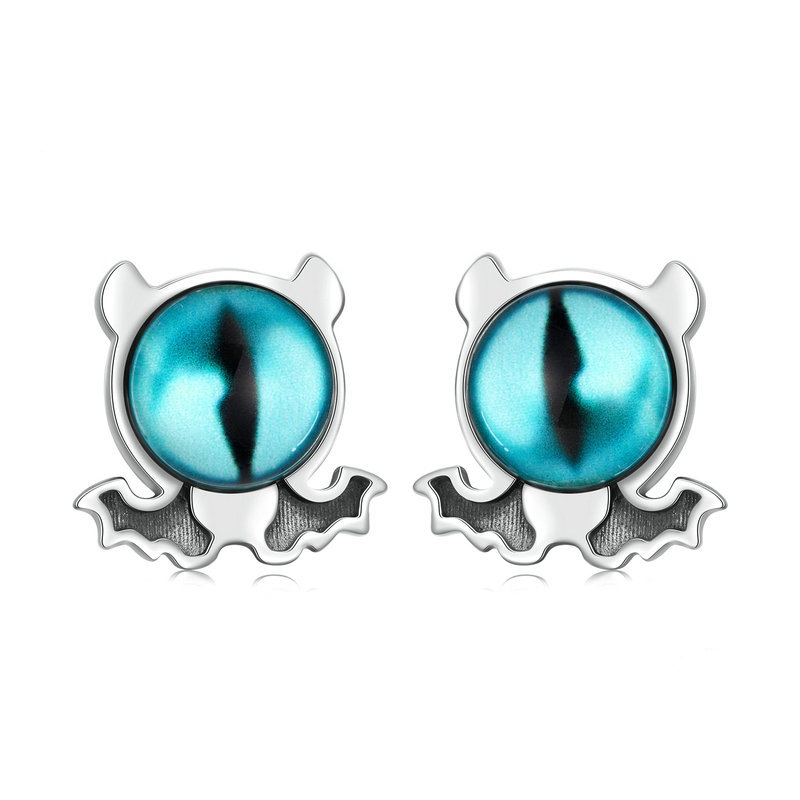 Evil Eye Protection Stud Earrings