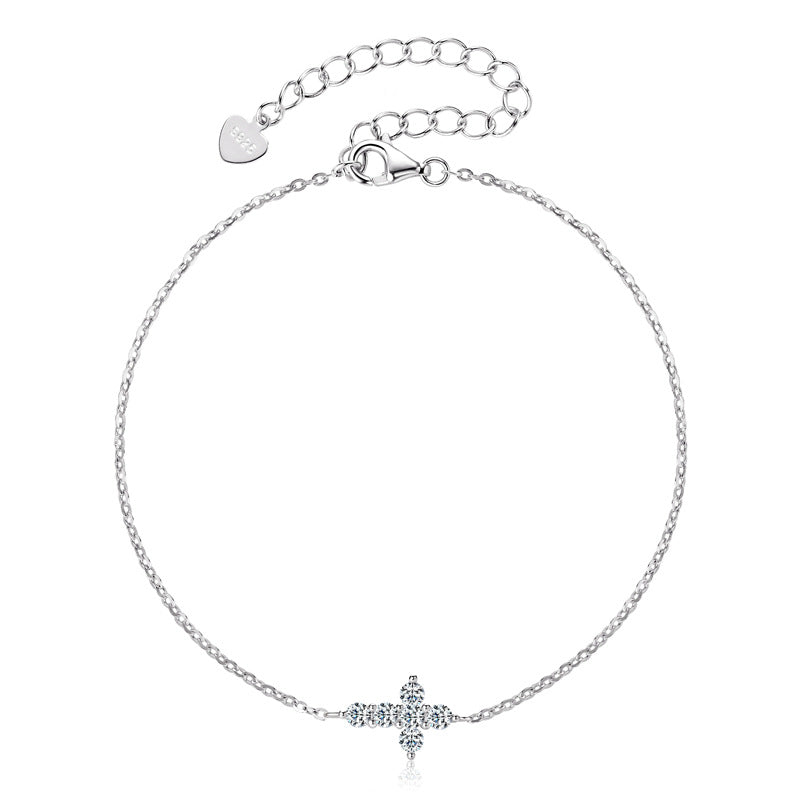 Brett Cross Moissanite Bracelet-VOOGME