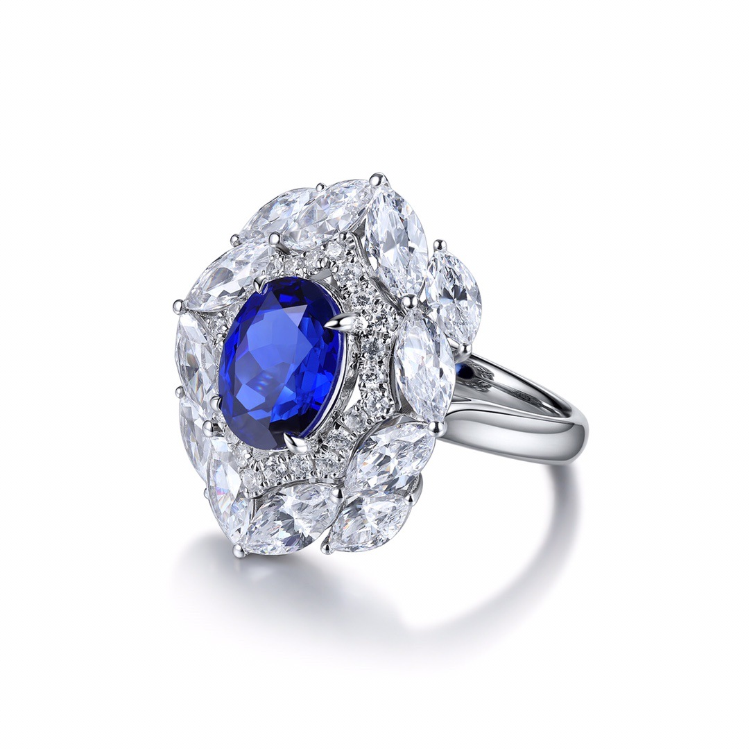 Isabella Gemstone Engagement Ring-VOOGME