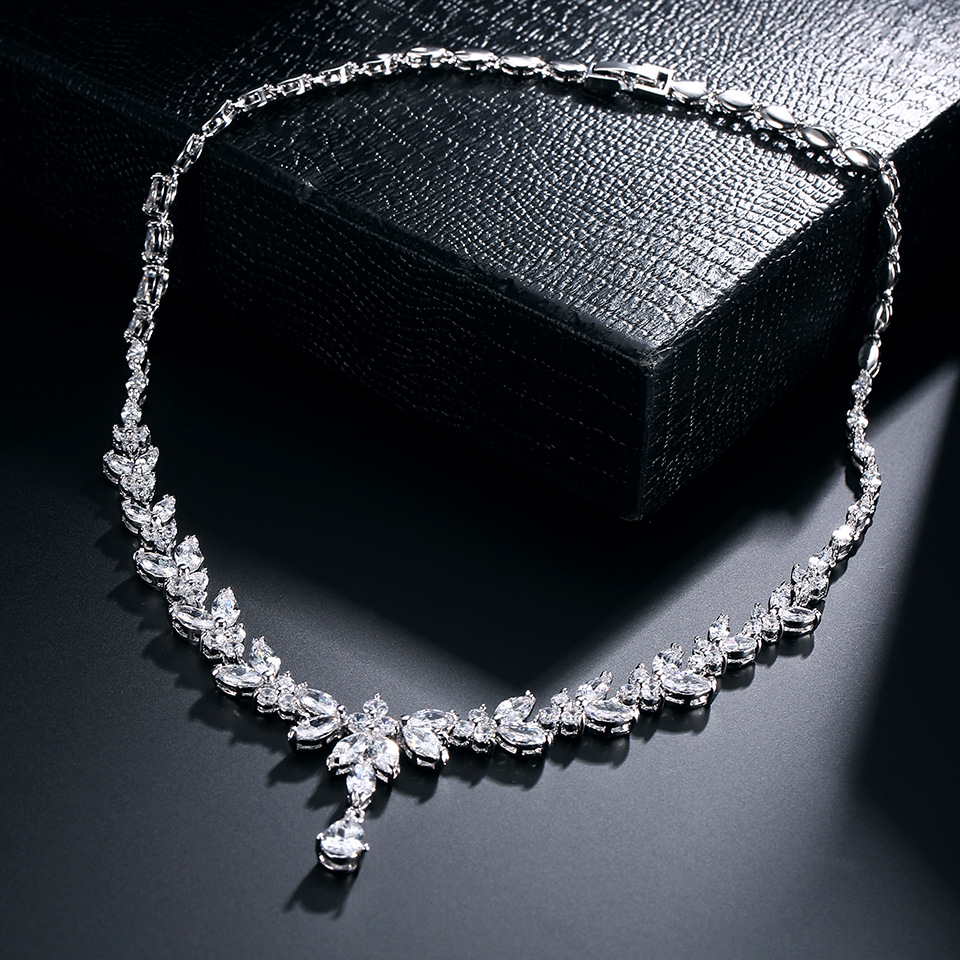 Leaf Bridal Necklace