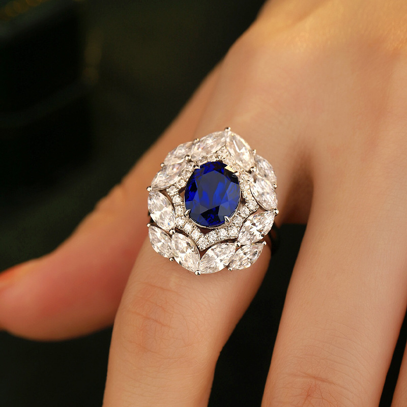 Isabella Gemstone Engagement Ring-VOOGME