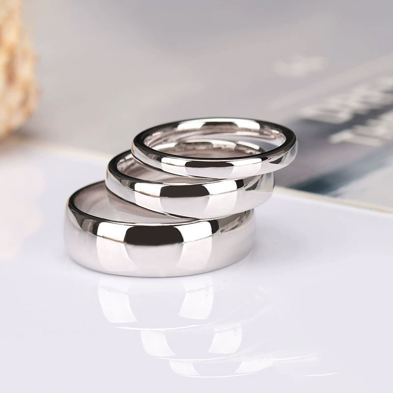 Men's Plain Silver Ring