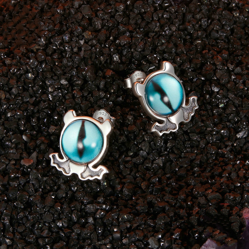 Evil Eye Protection Stud Earrings