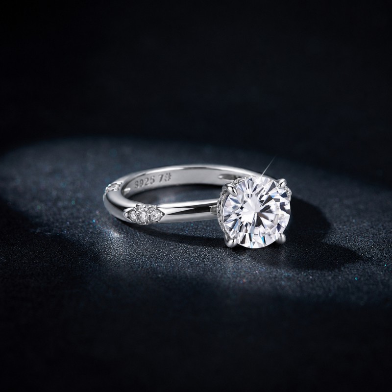 Secret Garden Moissanite Ring