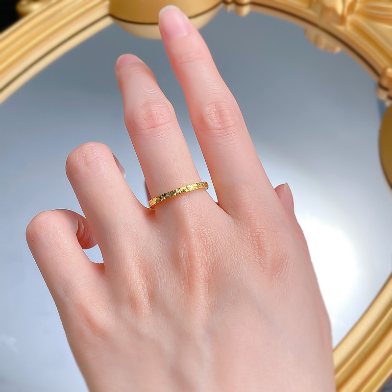 Sparkling Irregular Ring