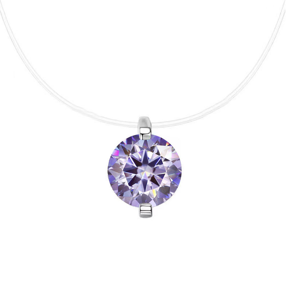 Mermaid Love Moissanite Necklace