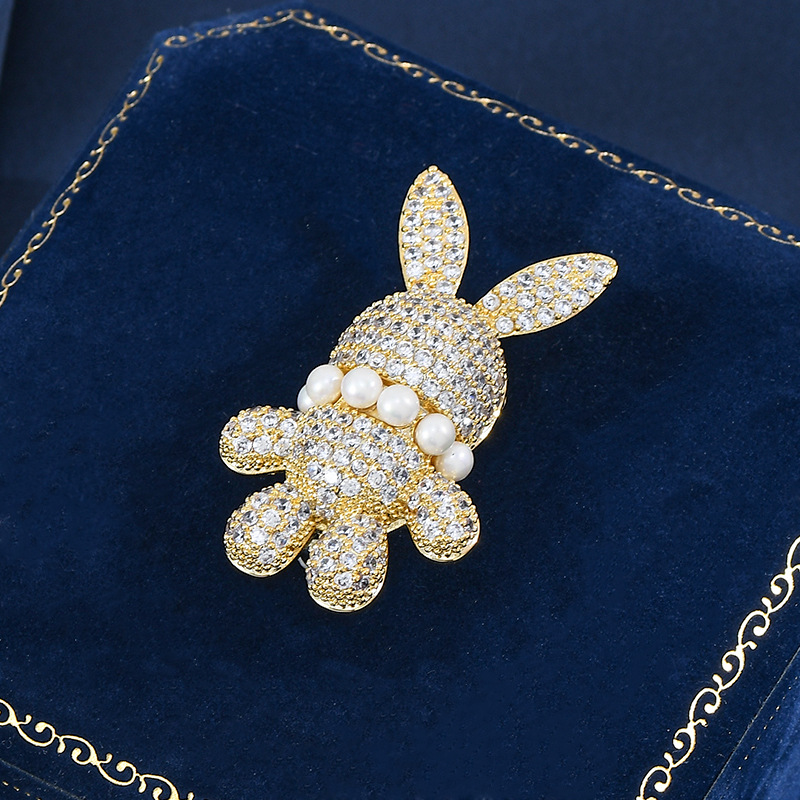 Rabbit Brooch