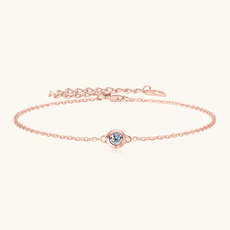 Flying Saucer Moissanite Bracelet-VOOGME