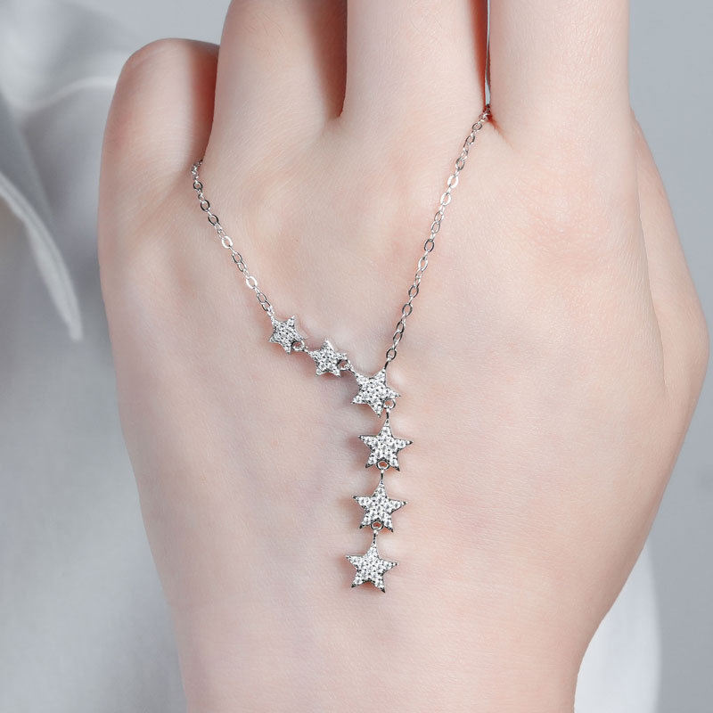 Celestial Star Moissanite Necklace
